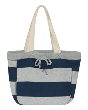 Picture of MV Sport B71152650 Pro-Weave Beachcomber Bag&#44; Heather & Navy - One Size