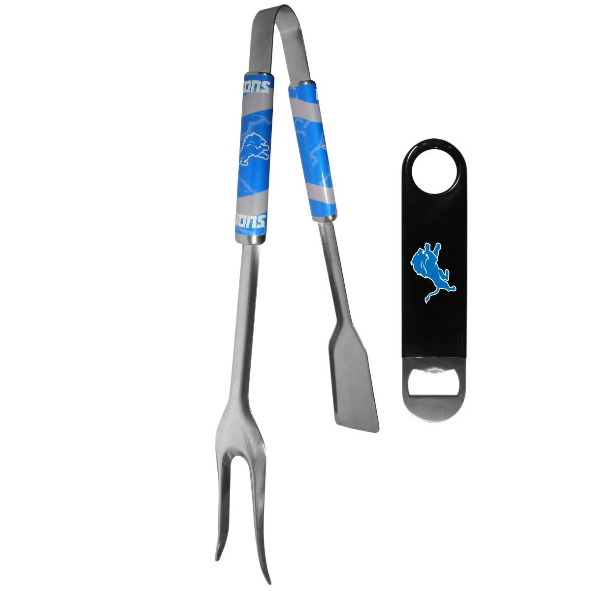 Picture of Siskiyou FBQM105LBO Unisex NFL Detroit Lions 3-in-1 BBQ Tool & Bottle Opener - One Size