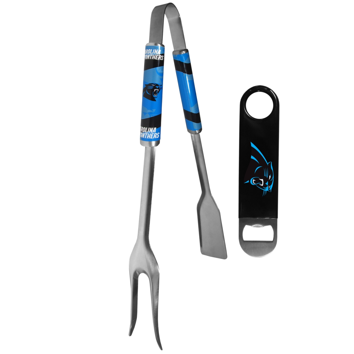 Picture of Siskiyou FBQM170LBO Unisex NFL Carolina Panthers 3-in-1 BBQ Tool & Bottle Opener - One Size