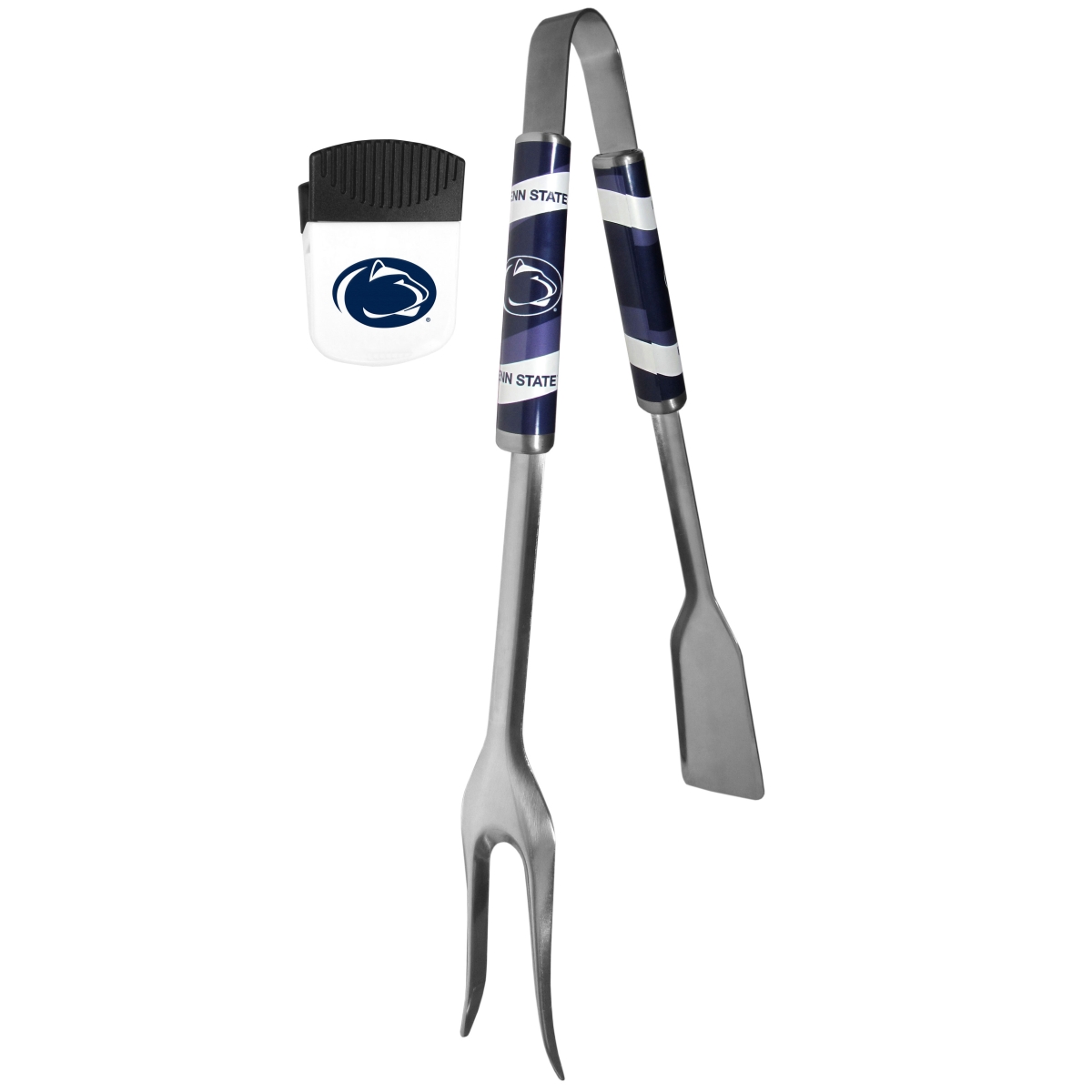 Siskiyou CBQM27PMC Unisex NCAA Penn State Nittany Lions 3-in-1 BBQ Tool & Chip Clip - One Size