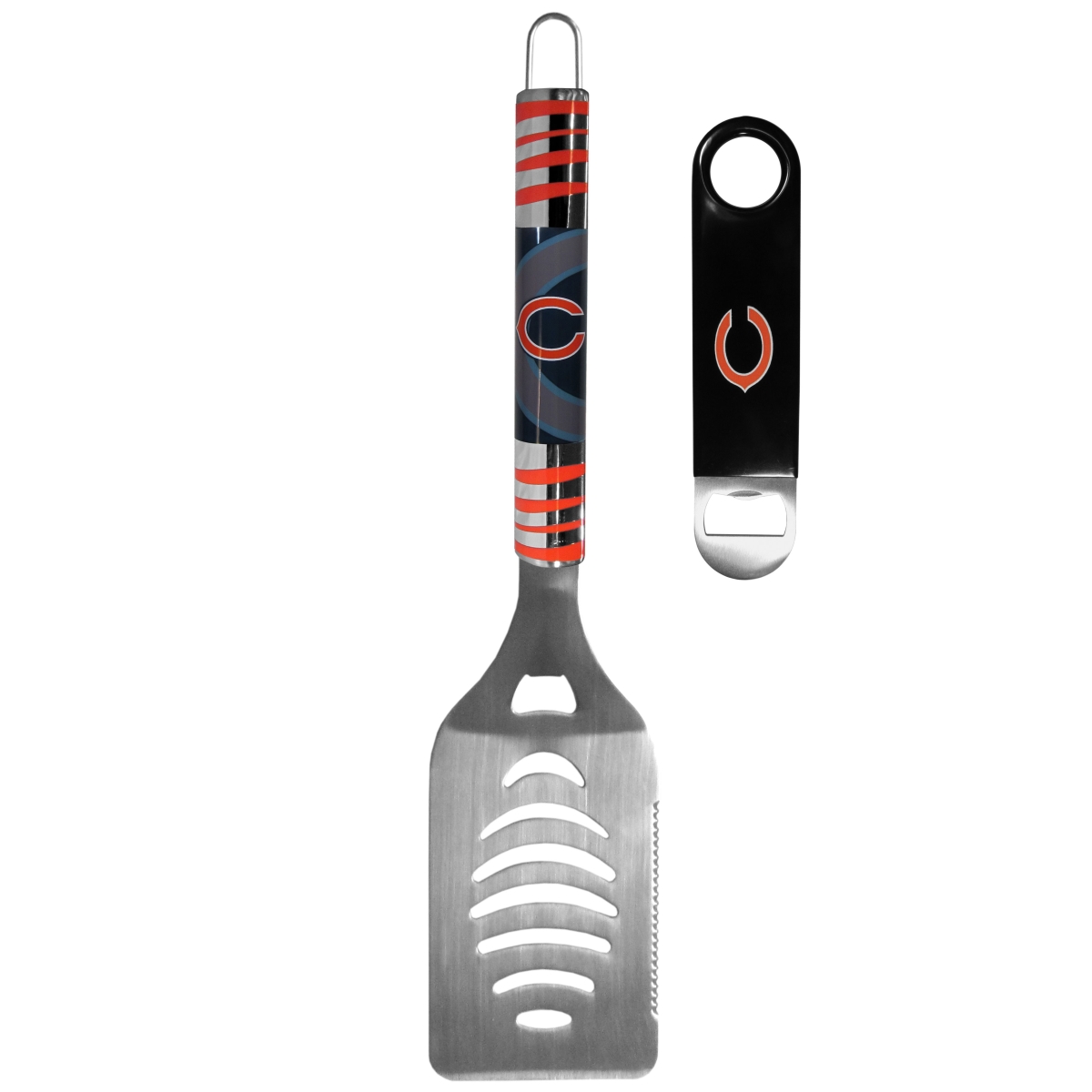 Picture of Siskiyou FTGS005LBO Unisex NFL Chicago Bears Tailgate Spatula & Bottle Opener - One Size