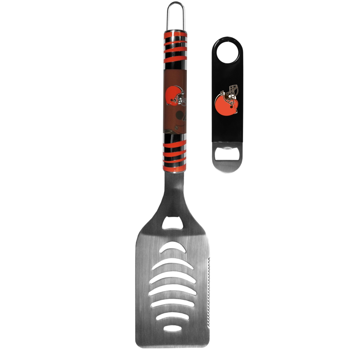 Picture of Siskiyou FTGS025LBO Unisex NFL Cleveland Browns Tailgate Spatula & Bottle Opener - One Size