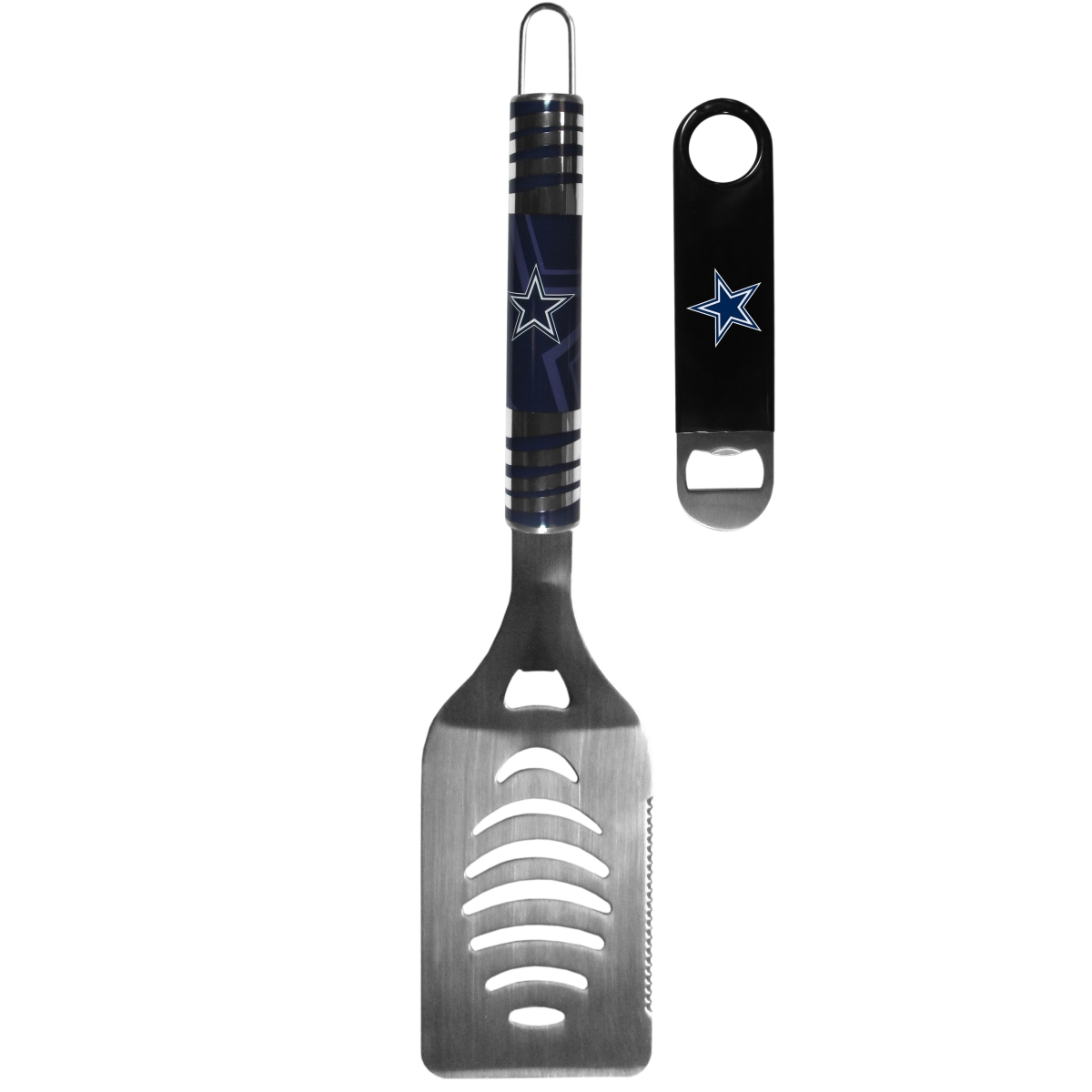 Picture of Siskiyou FTGS055LBO Unisex NFL Dallas Cowboys Tailgate Spatula & Bottle Opener - One Size