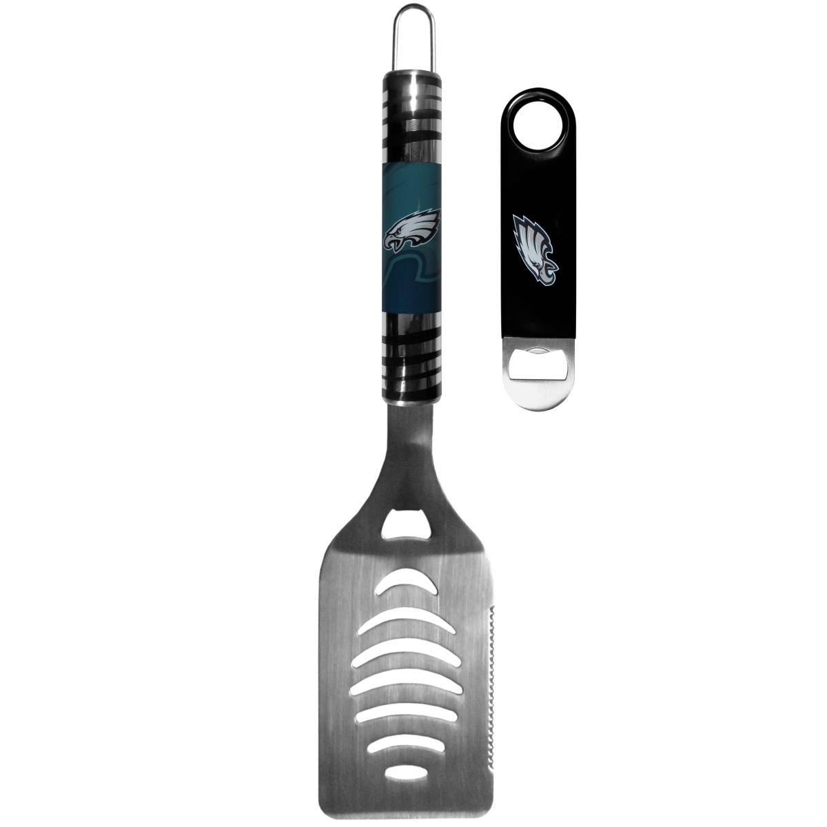 Picture of Siskiyou FTGS065LBO Unisex NFL Philadelphia Eagles Tailgate Spatula & Bottle Opener - One Size