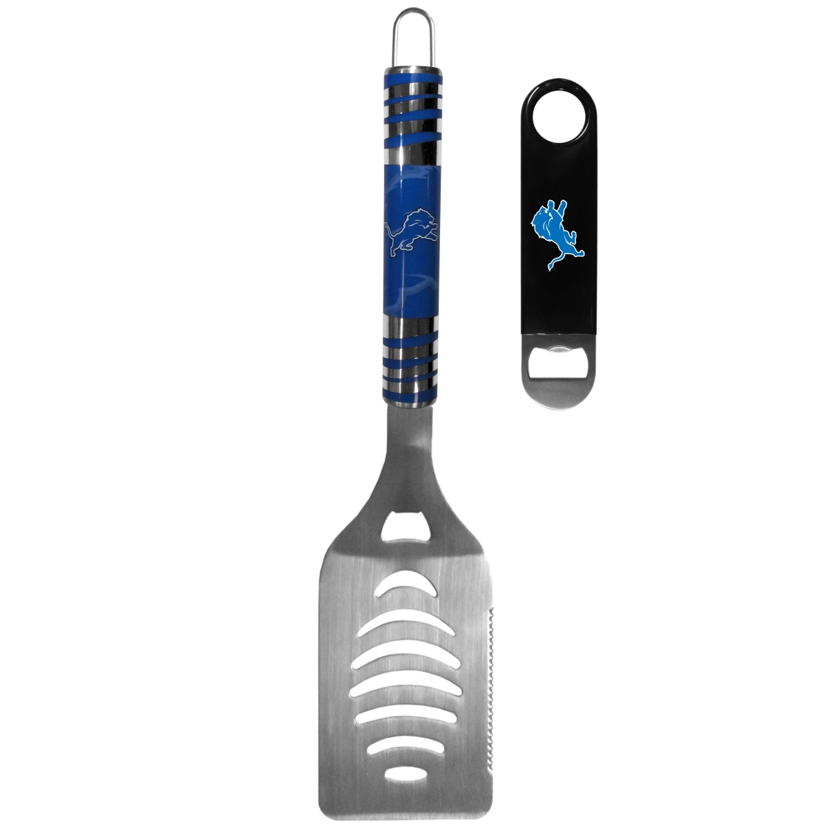 Picture of Siskiyou FTGS105LBO Unisex NFL Detroit Lions Tailgate Spatula & Bottle Opener - One Size