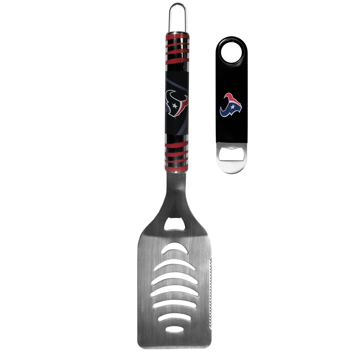 Picture of Siskiyou FTGS190LBO Unisex NFL Houston Texans Tailgate Spatula & Bottle Opener - One Size