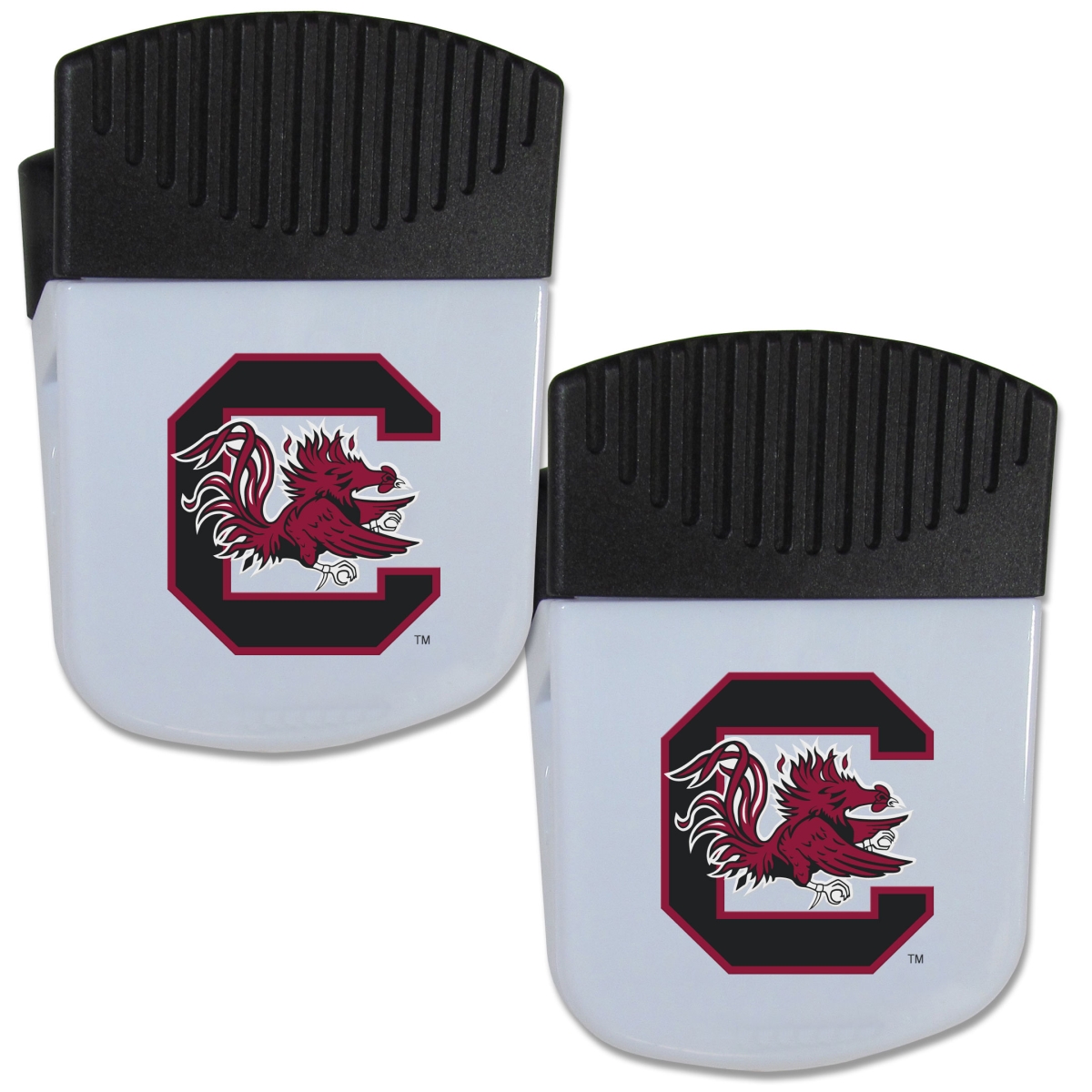 Siskiyou 2CPMC63 Unisex NCAA South Carolina Gamecocks Chip Clip Magnet with Bottle Opener - Pack of 2 -  SiskiyouSports