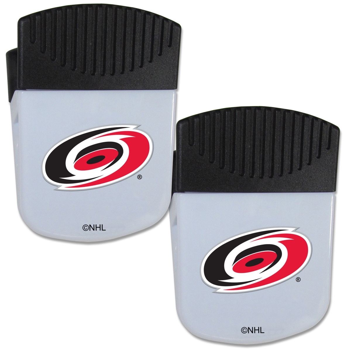 Picture of Siskiyou 2HPMC135 Unisex NHL Carolina Hurricanes Chip Clip Magnet with Bottle Opener - Pack of 2