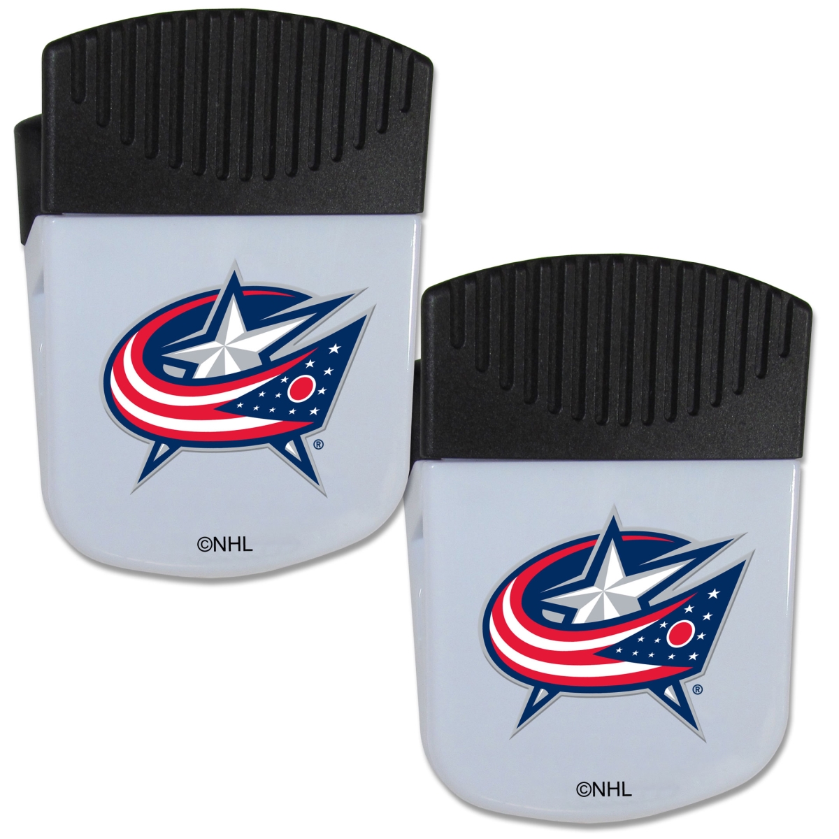 Picture of Siskiyou 2HPMC130 Unisex NHL Columbus Blue Jackets Chip Clip Magnet with Bottle Opener - Pack of 2