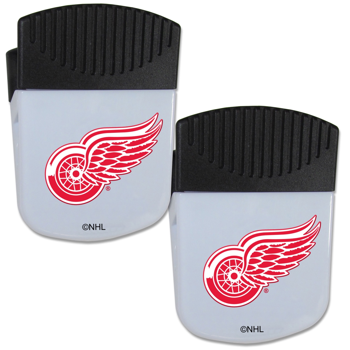 Picture of Siskiyou 2HPMC110 Unisex NHL Detroit Red Wings Chip Clip Magnet with Bottle Opener - Pack of 2