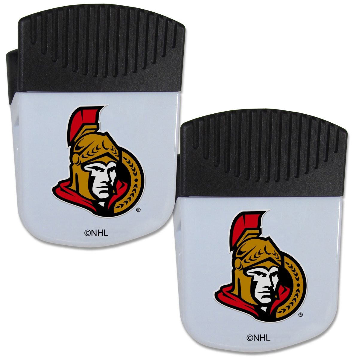 Picture of Siskiyou 2HPMC120 Unisex NHL Ottawa Senators Chip Clip Magnet with Bottle Opener - Pack of 2