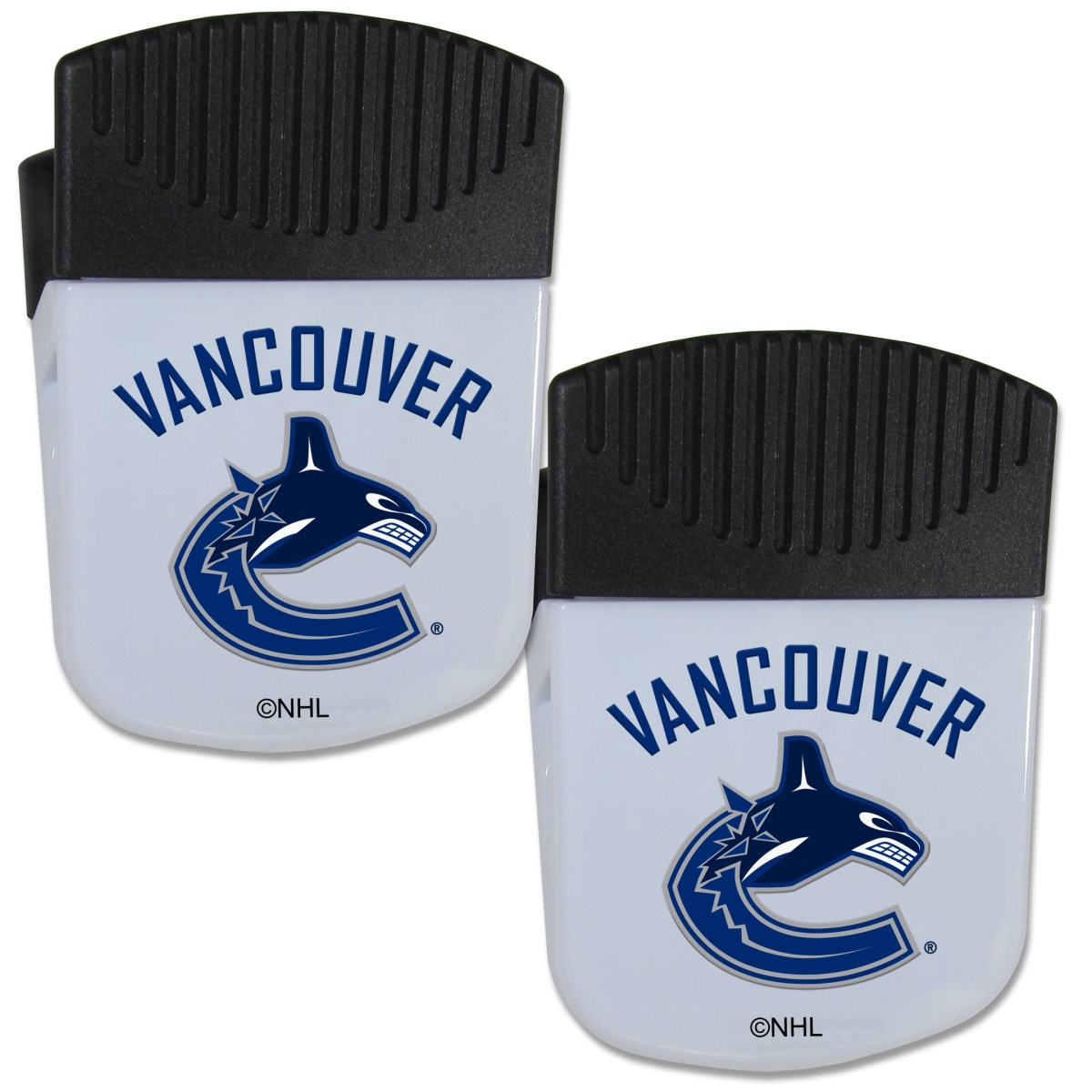 Picture of Siskiyou 2HPMC35 Unisex NHL Vancouver Canucks Chip Clip Magnet with Bottle Opener - Pack of 2