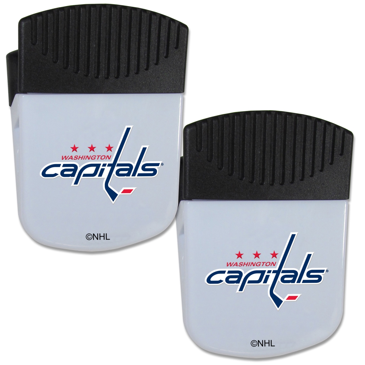 Picture of Siskiyou 2HPMC150 Unisex NHL Washington Capitals Chip Clip Magnet with Bottle Opener - Pack of 2