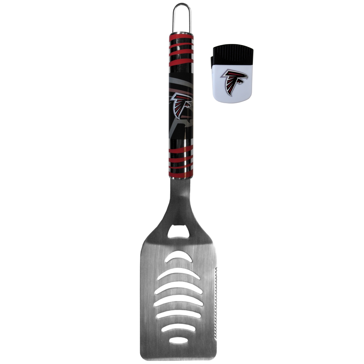Picture of Siskiyou FTGS070PMC Unisex NFL Atlanta Falcons Tailgate Spatula & Chip Clip - One Size