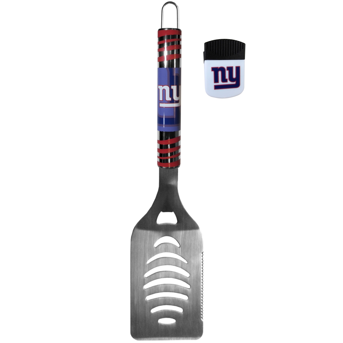 Picture of Siskiyou FTGS090PMC Unisex NFL New York Giants Tailgate Spatula & Chip Clip - One Size