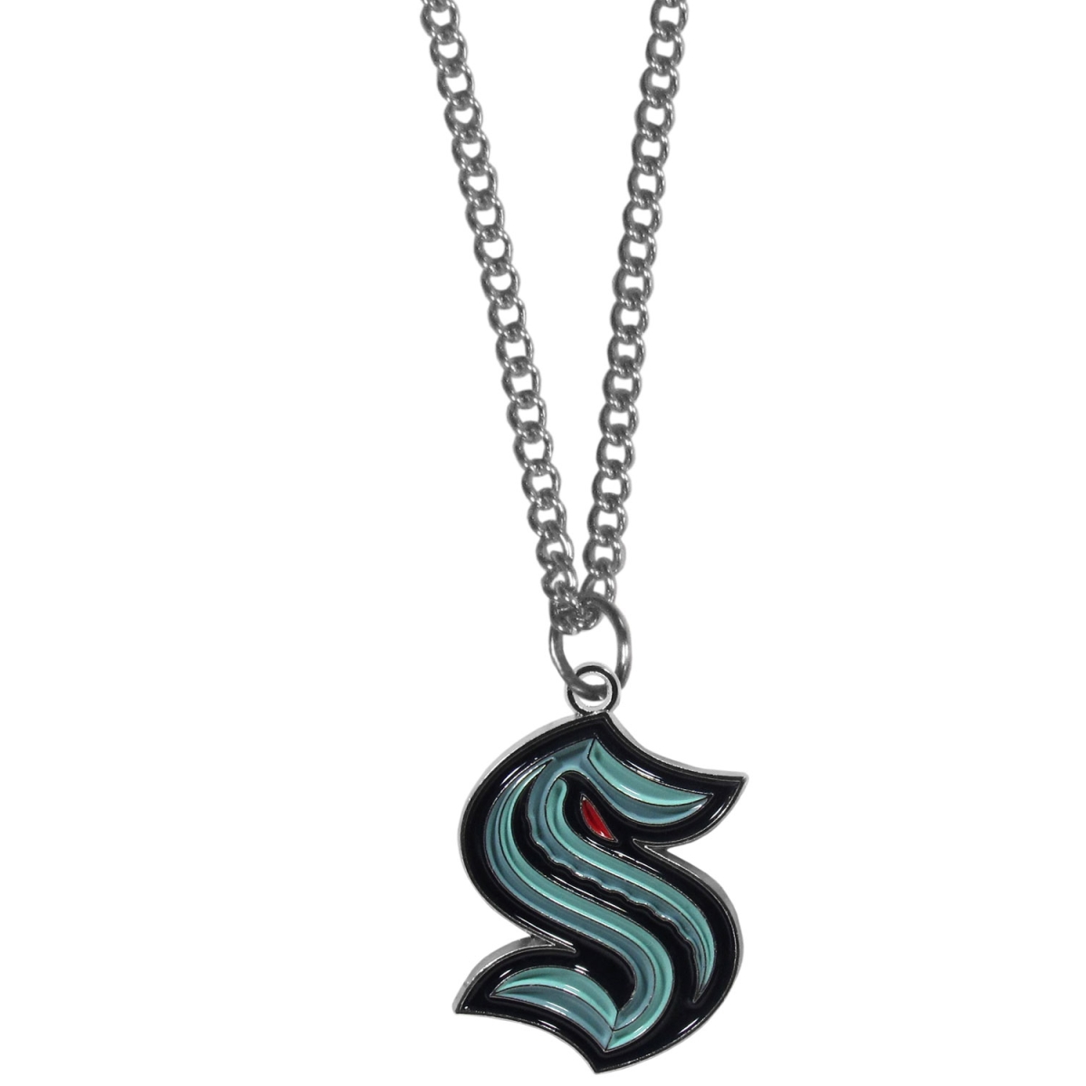 Seattle Kraken 22in. Chain Necklace - Silver - Unisex - NHL Official