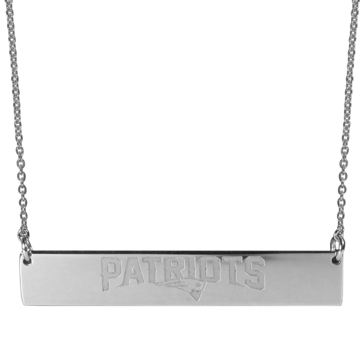 Siskiyou FBAR120 Female NFL New England Patriots Bar Necklaces