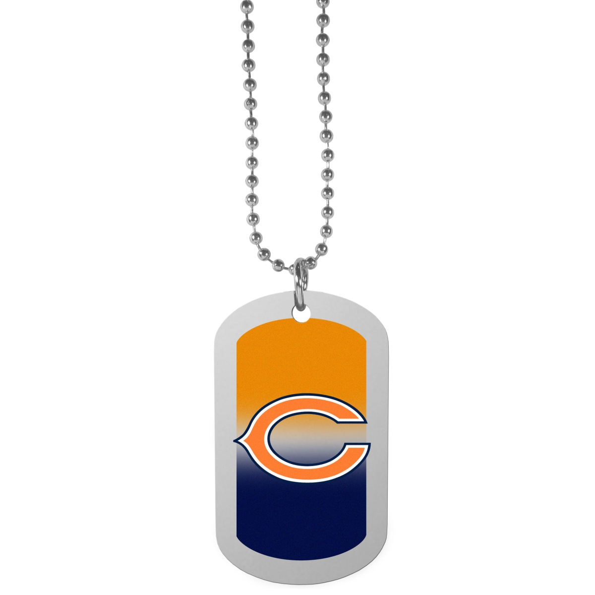 Siskiyou FTNP005 26 in. Unisex NFL Chicago Bears Team Tag Necklaces