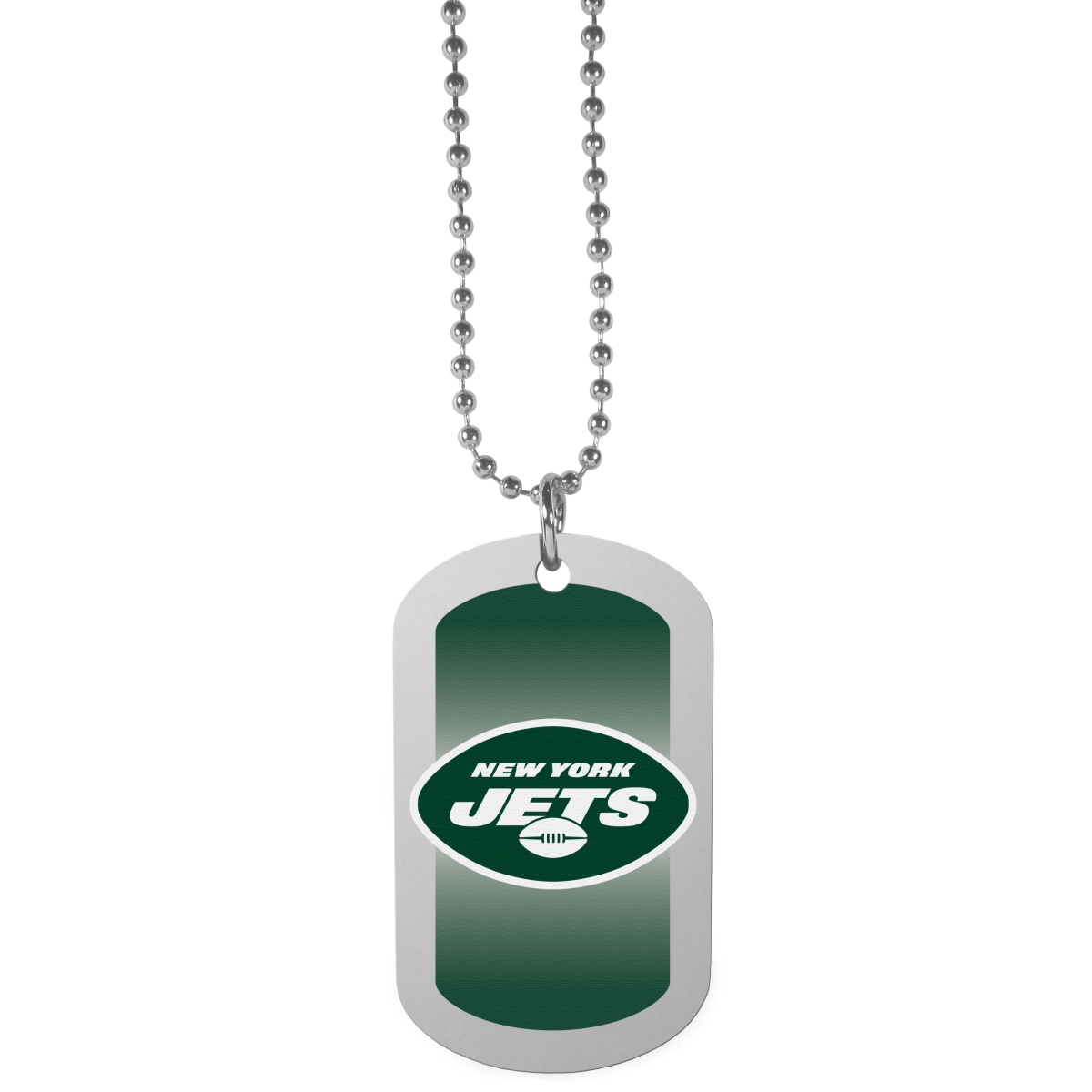 Siskiyou FTNP100 26 in. Unisex NFL New York Jets Team Tag Necklaces