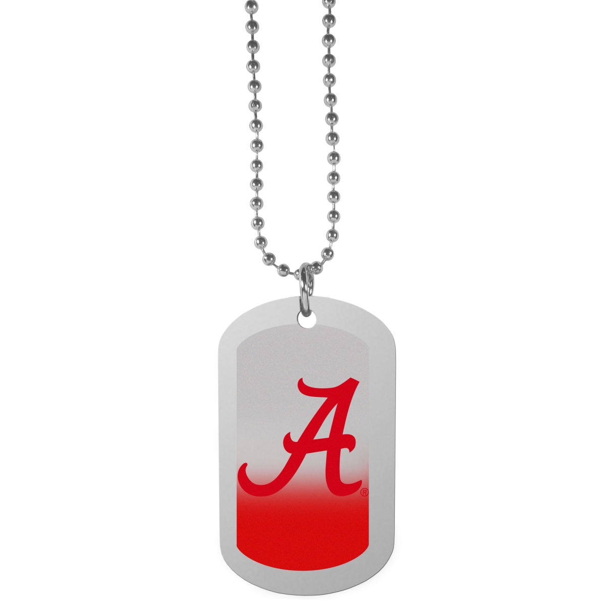 Siskiyou CTNP13 26 in. Unisex NCAA Alabama Crimson Tide Team Tag Necklaces