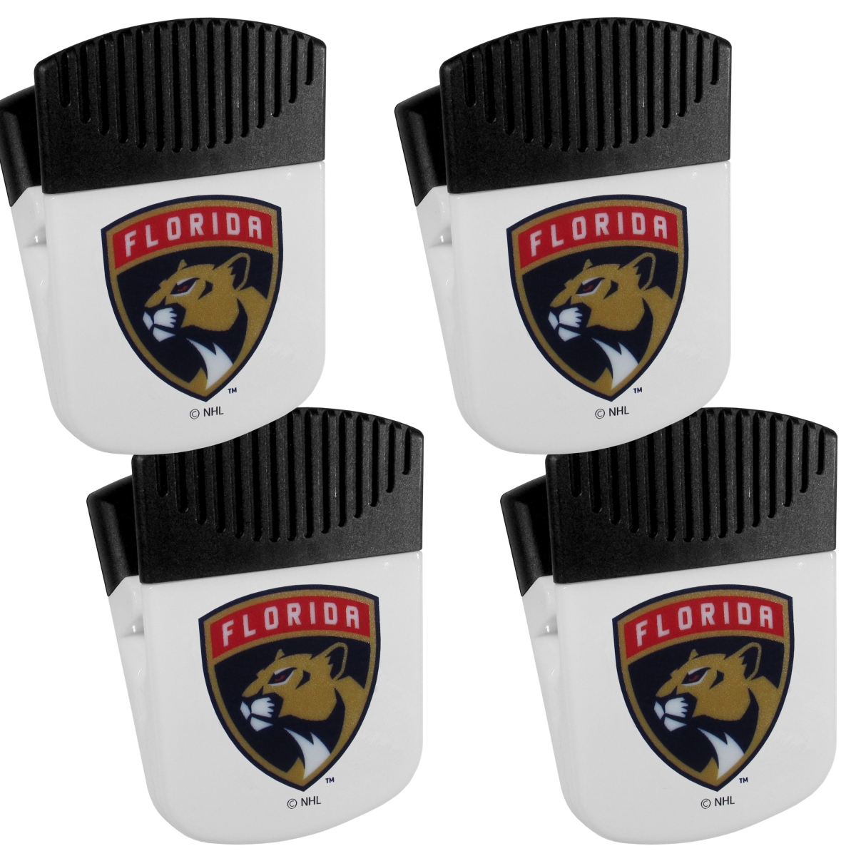 Picture of Siskiyou 4HPMC95 Unisex NHL Florida Panthers Chip Clip Magnet with Bottle Opener - Pack of 4