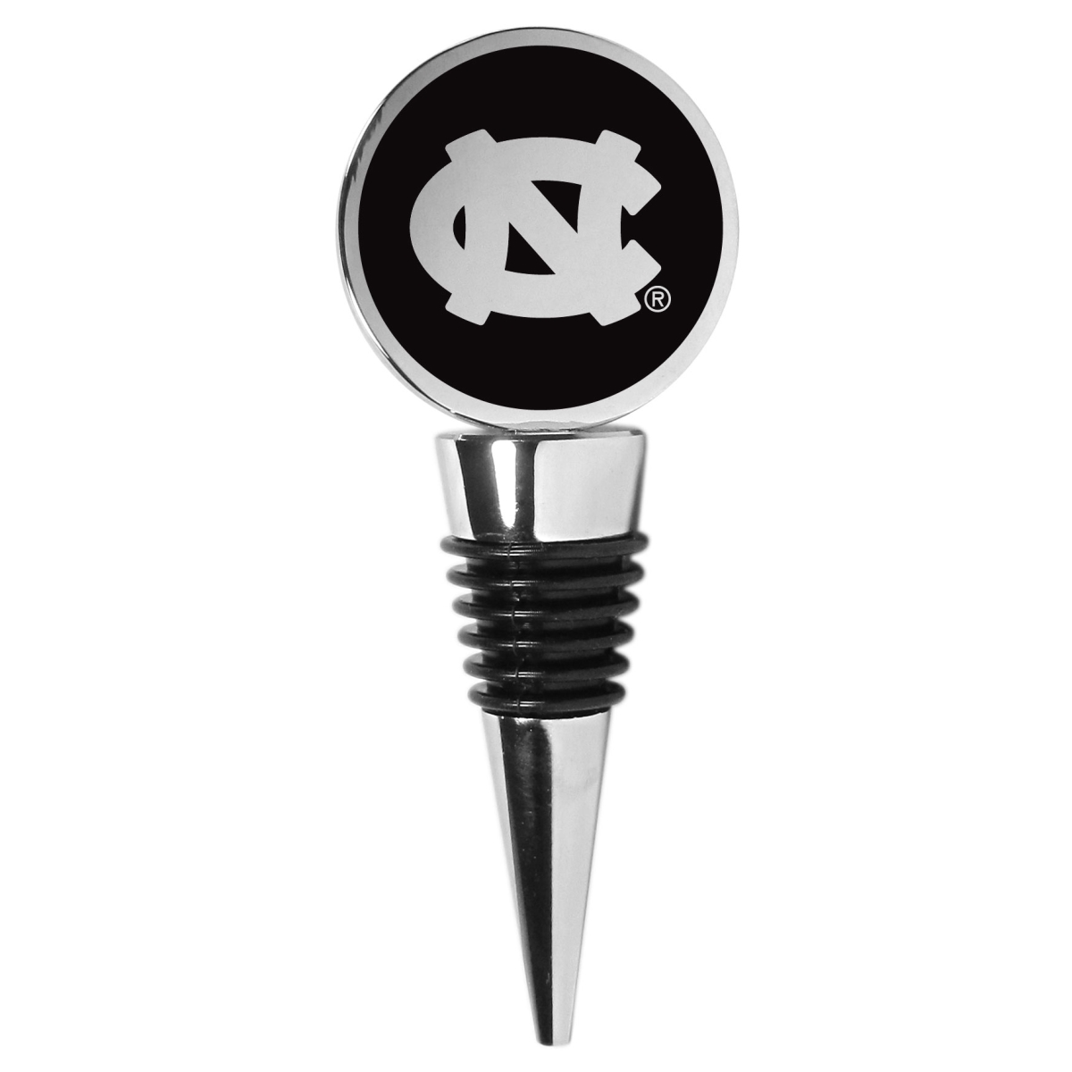 NCAA North Carolina Tar Heels Wine Stopper - Monochromatic Design - Unisex - Game Day Essential