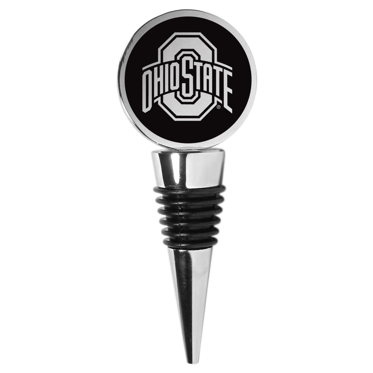 Siskiyou  NCAA Ohio State Buckeyes Wine Stopper - Red - One Size