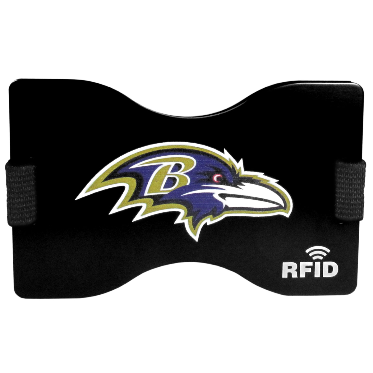 Siskiyou FRIF180 Unisex NFL Baltimore Ravens RFID Wallet - One Size