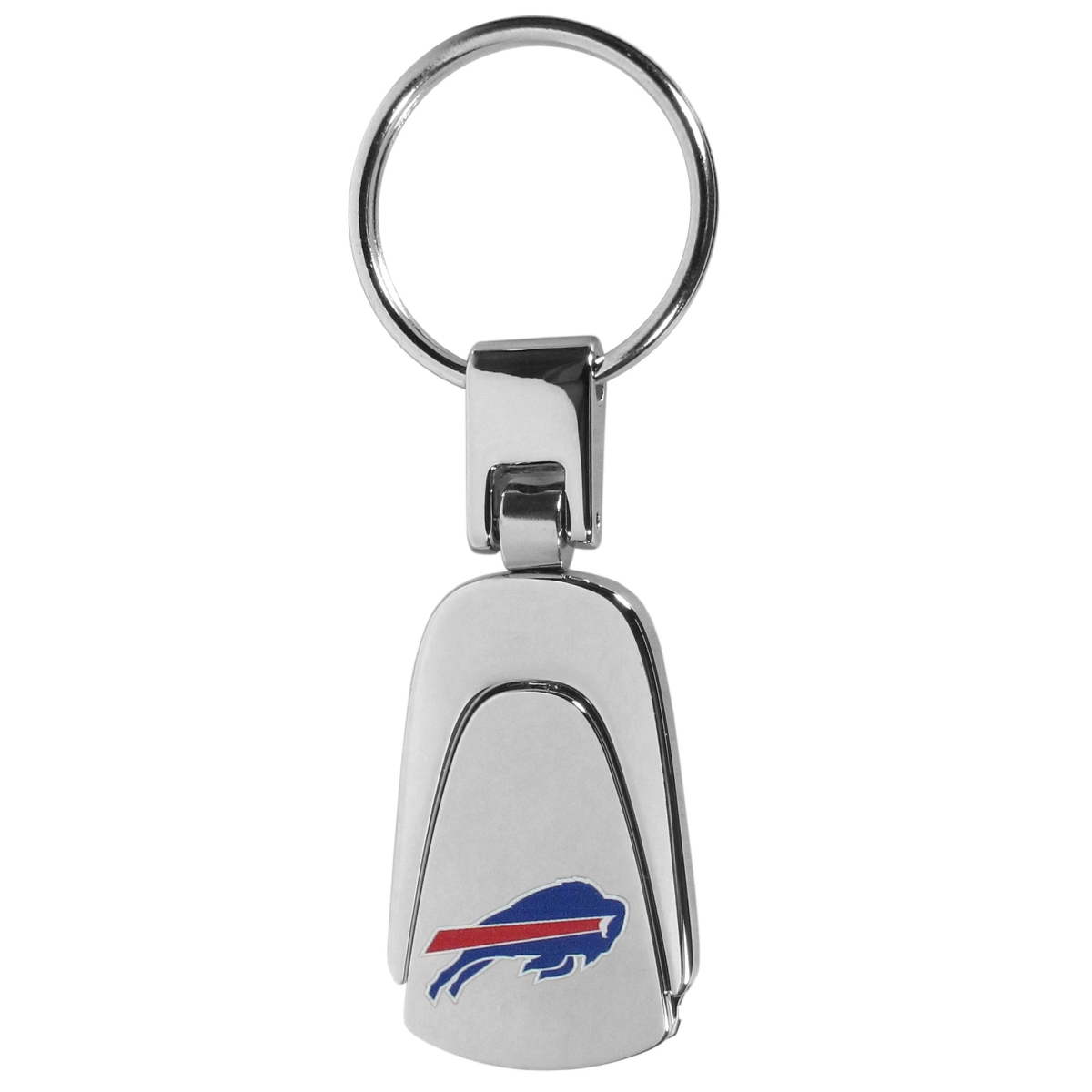 Siskiyou FKP015 Unisex NFL Buffalo Bills Steel Teardop Key Chain