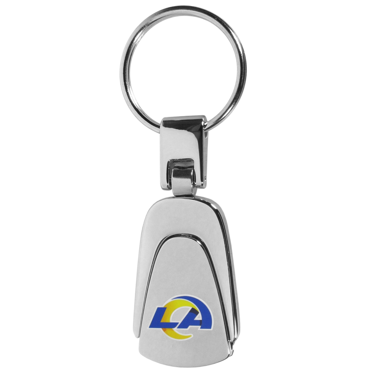 Siskiyou FKP130 Unisex NFL Los Angeles Rams Steel Teardop Key Chain