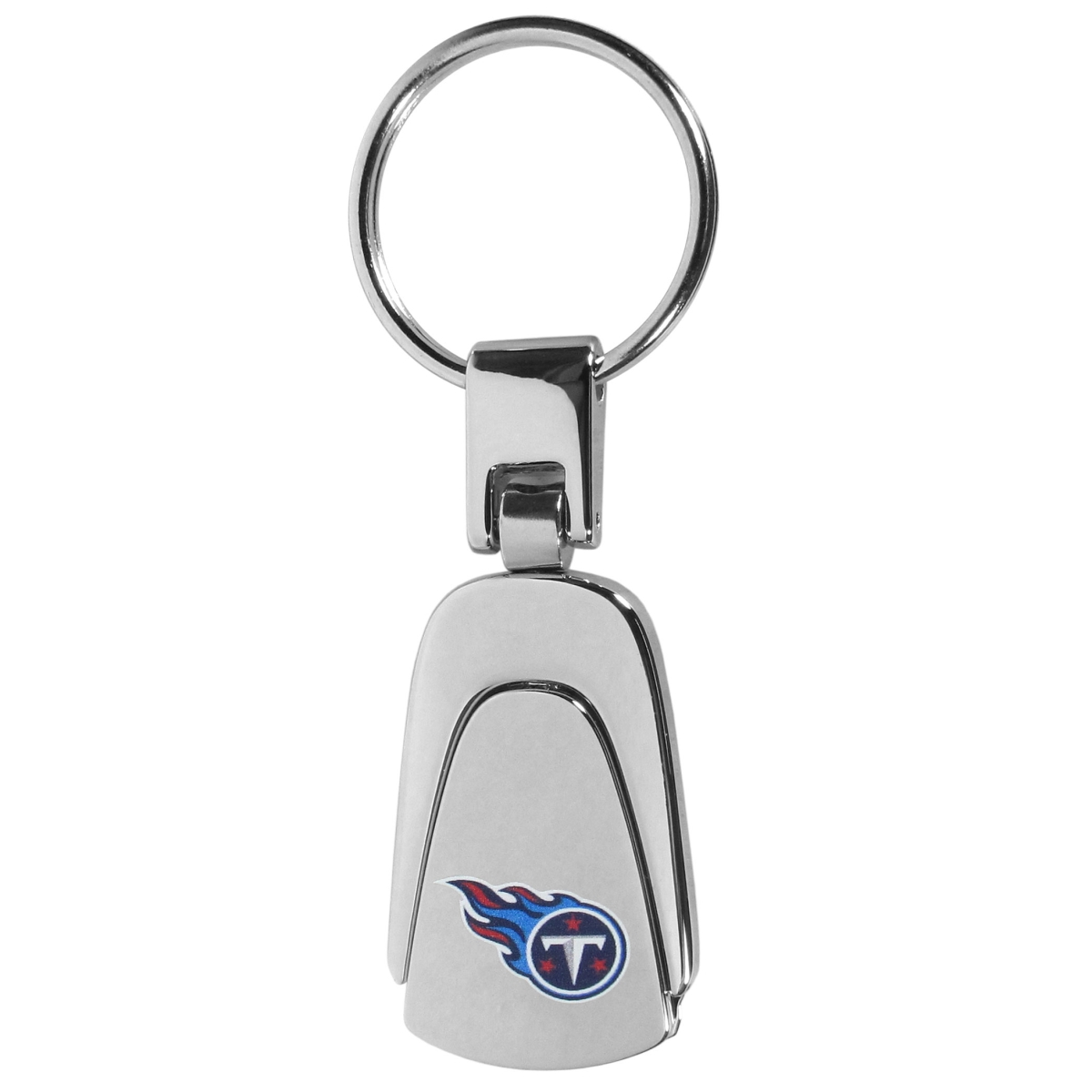 Siskiyou FKP185 Unisex NFL Tennessee Titans Steel Teardop Key Chain
