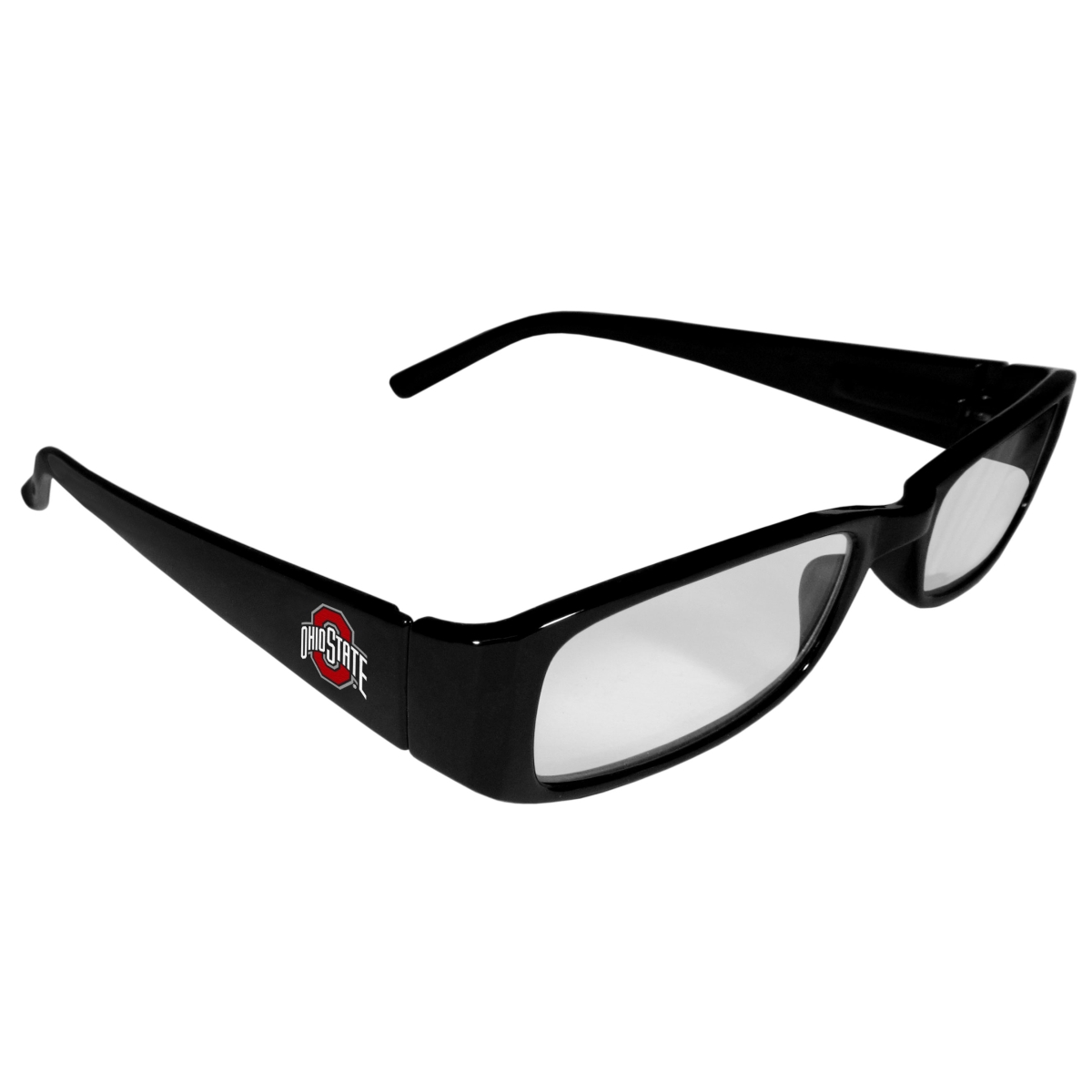Siskiyou  NCAA Ohio State Buckeyes Reading Glasses - Power Plus 2.00 - One Size - Black