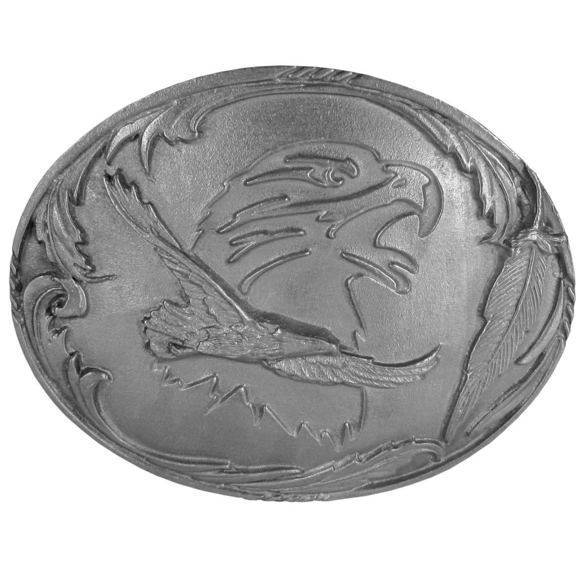 Picture of Siskiyou V3 2 in. Eagle Silhouette Antiqued Belt Buckle