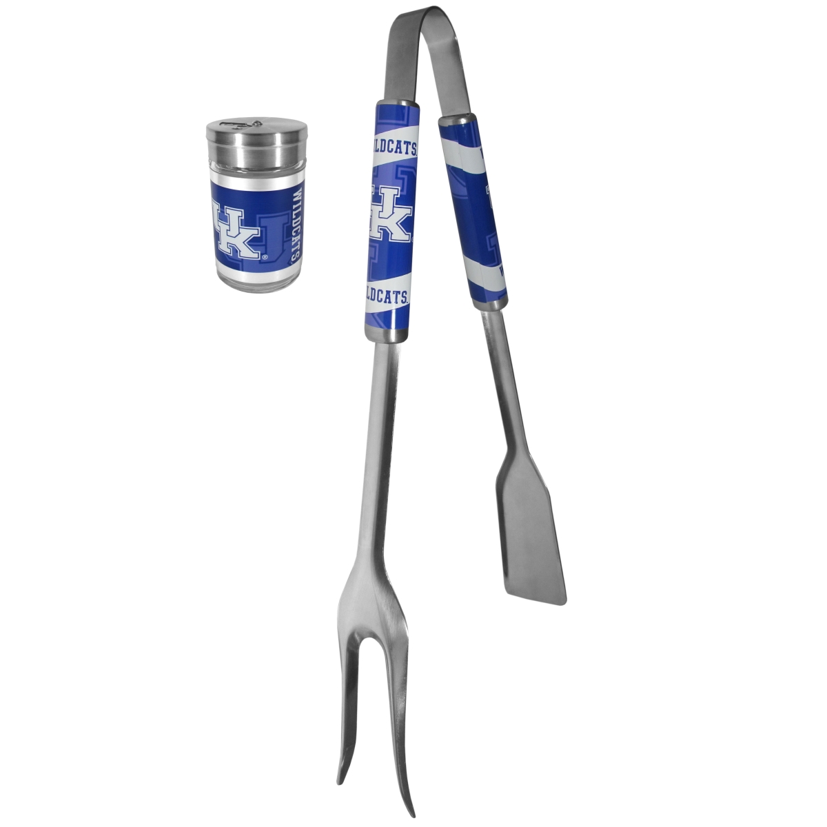 Siskiyou CBQM35SEA Unisex NCAA Kentucky Wildcats 3-in-1 BBQ Tool & Season Shaker - One Size