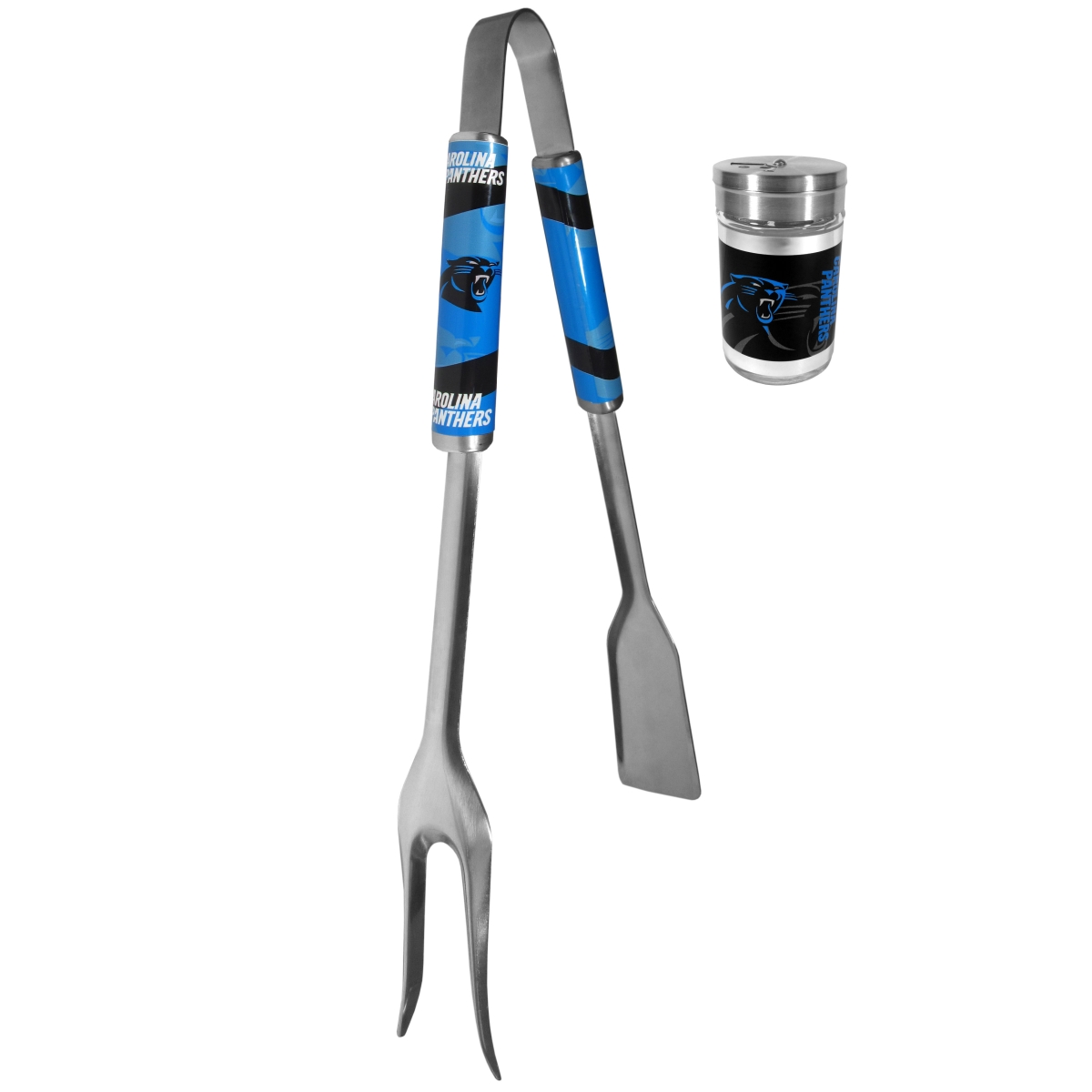 Picture of Siskiyou FBQM170SEA Unisex NFL Carolina Panthers 3-in-1 BBQ Tool & Season Shaker - One Size