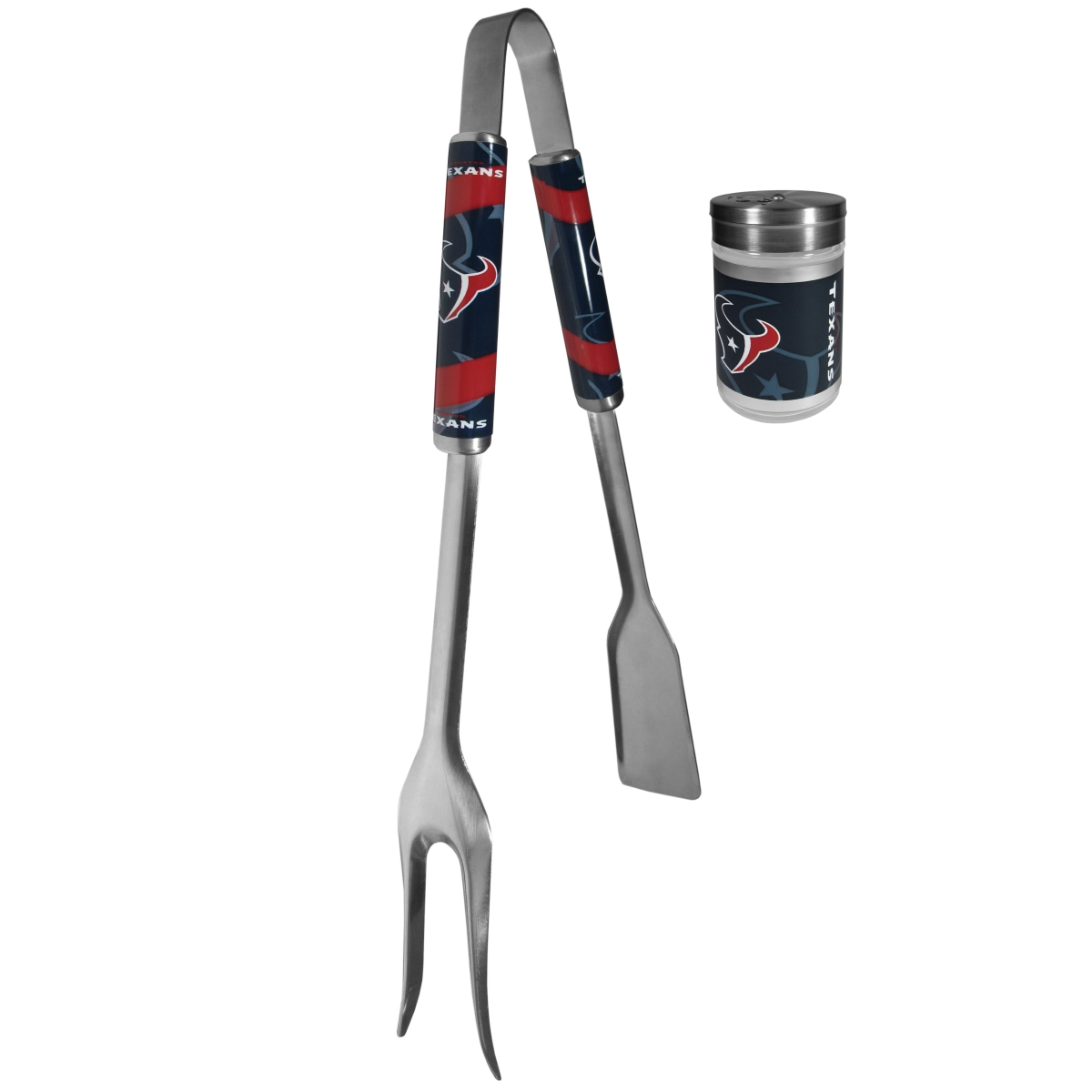 Picture of Siskiyou FBQM190SEA Unisex NFL Houston Texans 3-in-1 BBQ Tool & Season Shaker - One Size