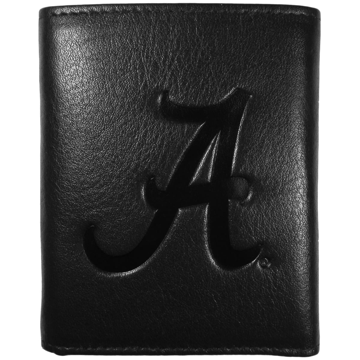 Siskiyou  Male NCAA Alabama Crimson Tide Embossed Leather Tri-fold Wallet