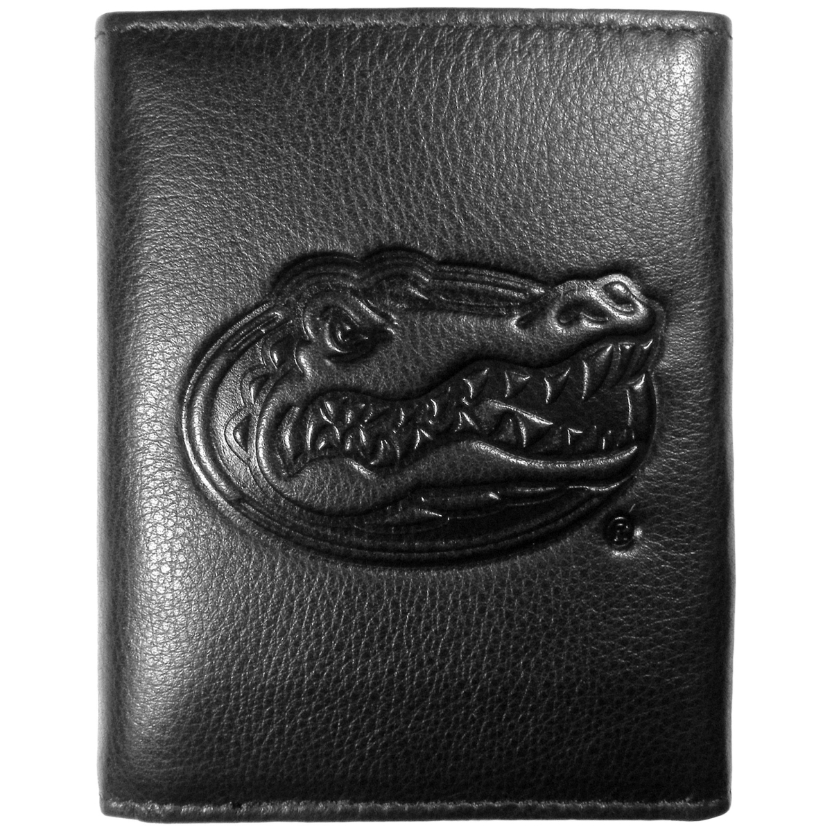 Siskiyou  Male NCAA Florida Gators Embossed Leather Tri-fold Wallet