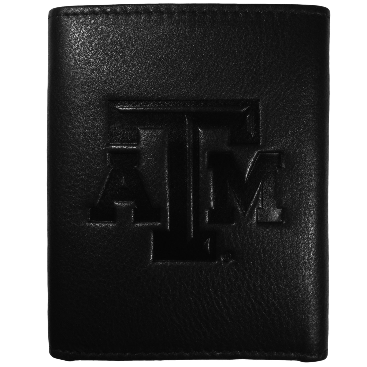 Siskiyou CLET26 Male NCAA Texas A & M Aggies Embossed Leather Tri-fold Wallet