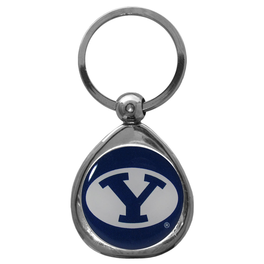 Siskiyou SCK86C Unisex NCAA BYU Cougars Chrome Key Chain
