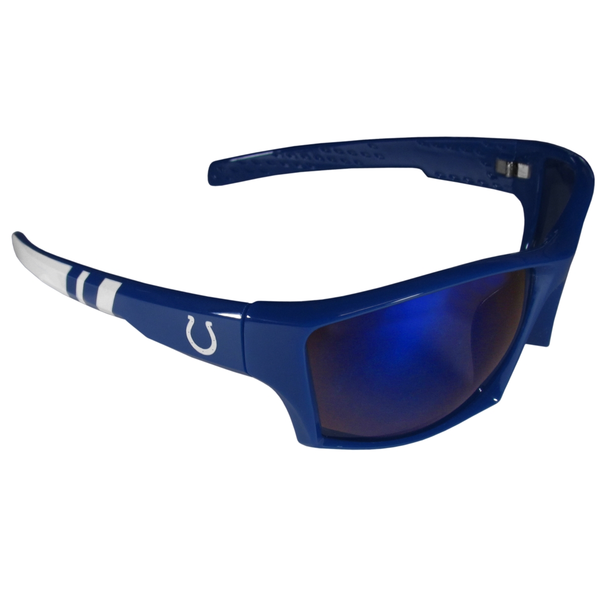 Indianapolis Colts Edge Wrap Sunglasses - Blue - Unisex - Polarized Protection