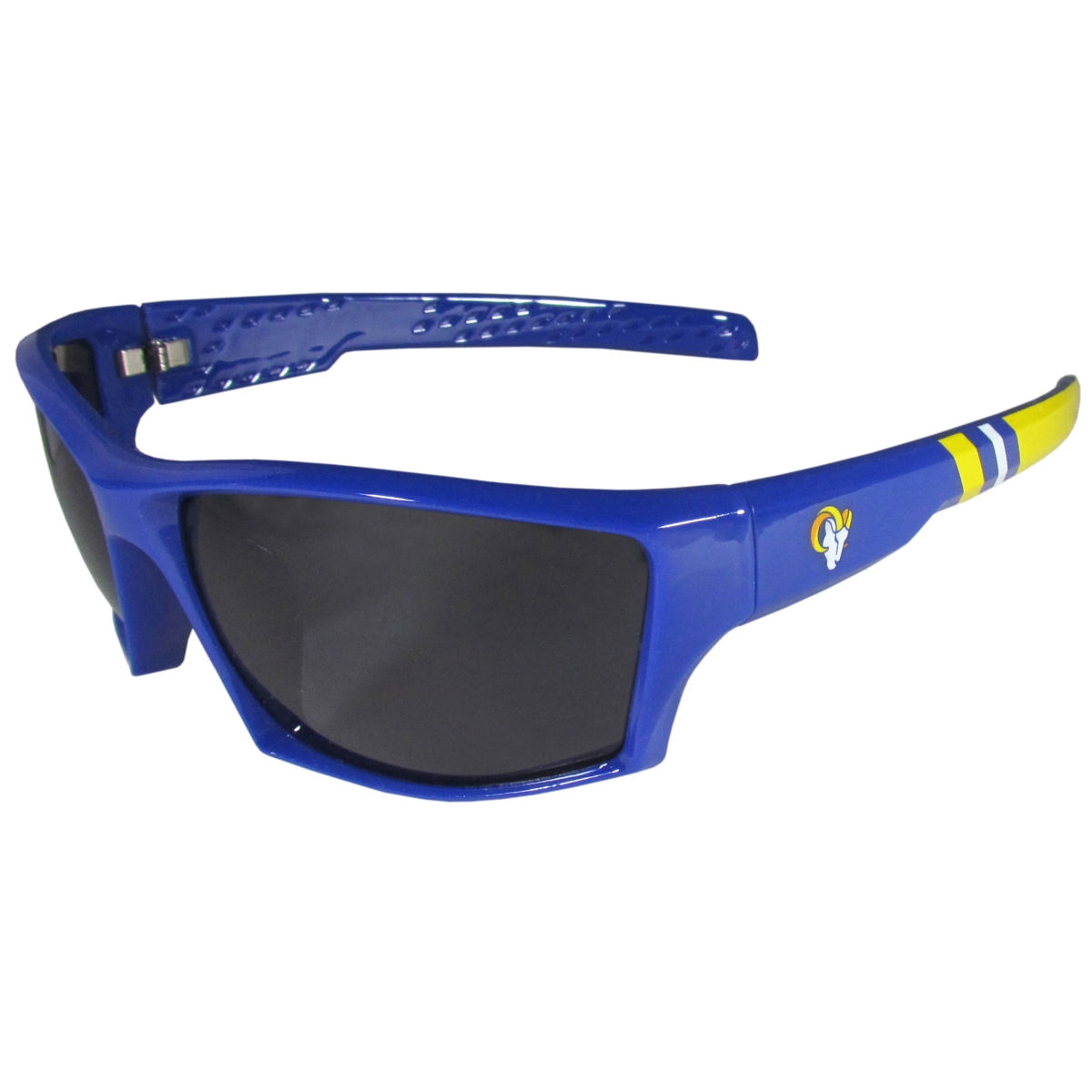 Siskiyou FESG130-SM1 Unisex NFL Los Angeles Rams Edge Wrap Sunglasses - One Size