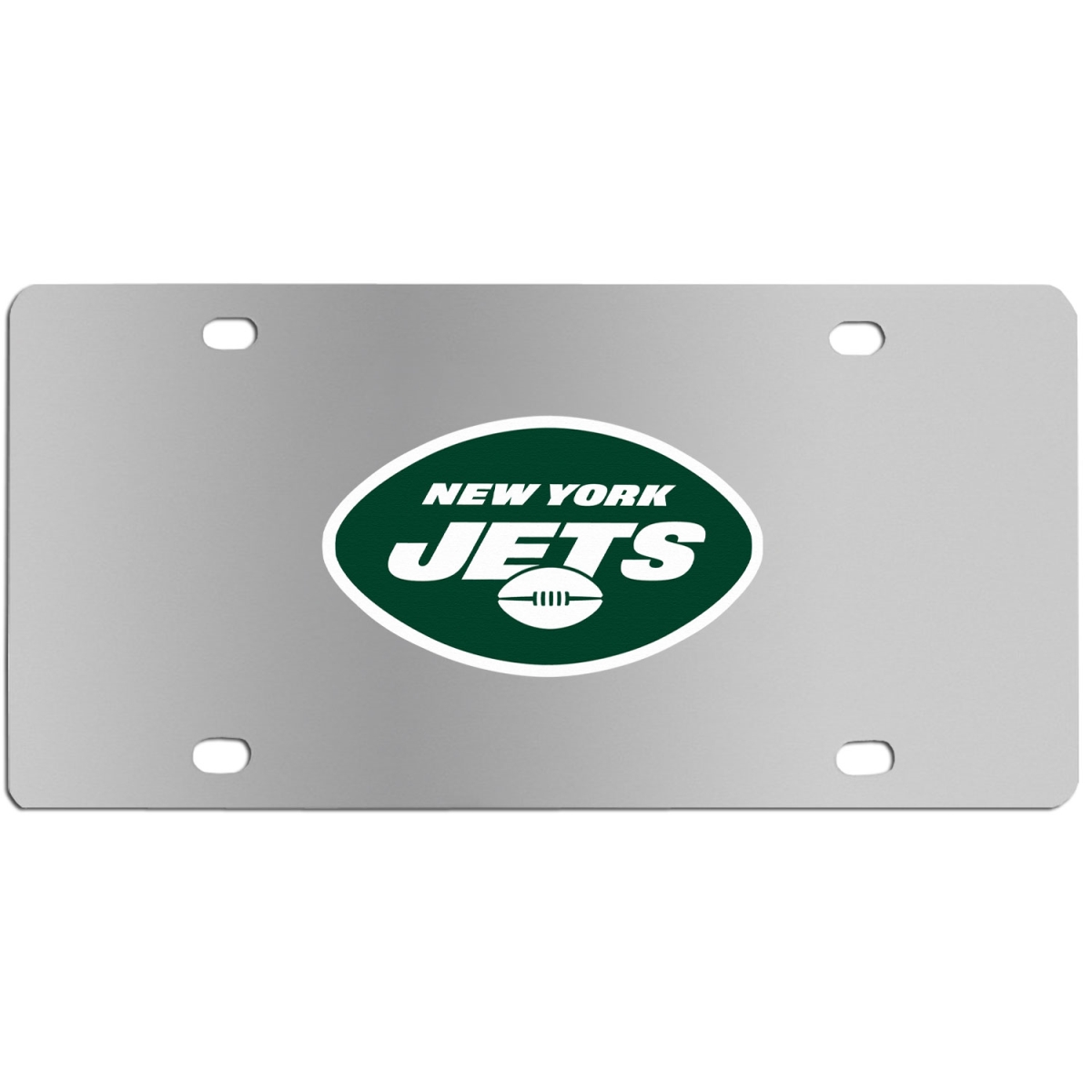 Siskiyou FPLC100 Unisex NFL New York Jets Steel License Plate Wall Plaque
