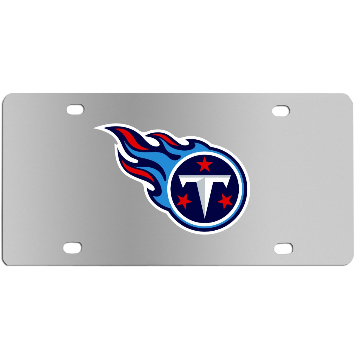 Siskiyou FPLC185 Unisex NFL Tennessee Titans Steel License Plate Wall Plaque