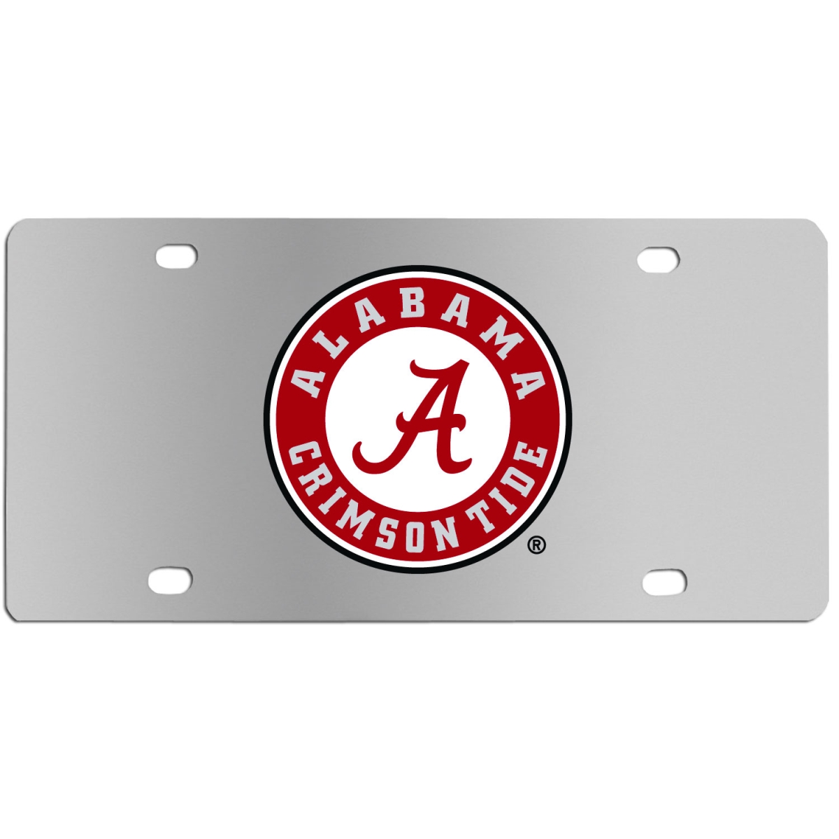 Siskiyou CPLC13 Unisex NCAA Alabama Crimson Tide Steel License Plate Wall Plaque