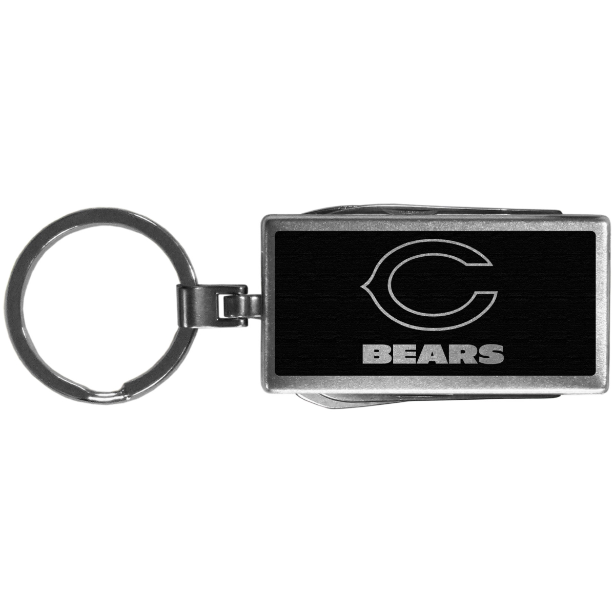 Siskiyou FMTB005 Unisex NFL Chicago Bears Multi-tool Key Chain, Black - One Size