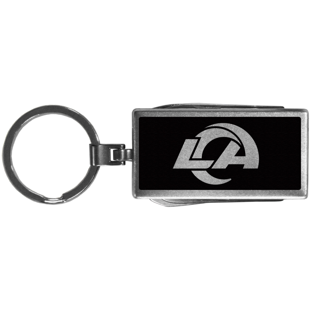 Siskiyou FMTB130 Unisex NFL Los Angeles Rams Multi-tool Key Chain, Black - One Size