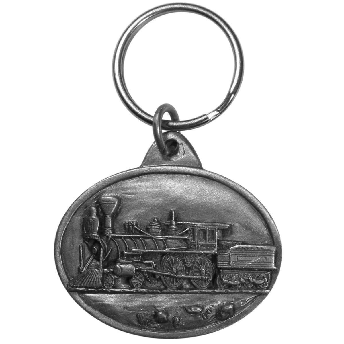 Picture of Siskiyou KR47 Steam Locomotive Antiqued Key Chain - One Size