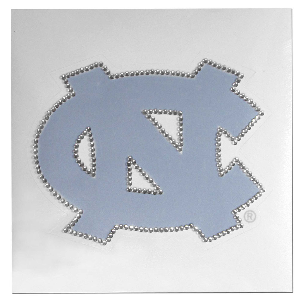 Siskiyou CBRD9 Female NCAA North Carolina Tar Heels Vinyl Bling Decal