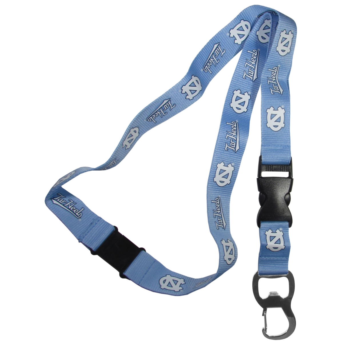 Siskiyou CLYB9 Unisex NCAA North Carolina Tar Heels Lanyard & Bottle Opener